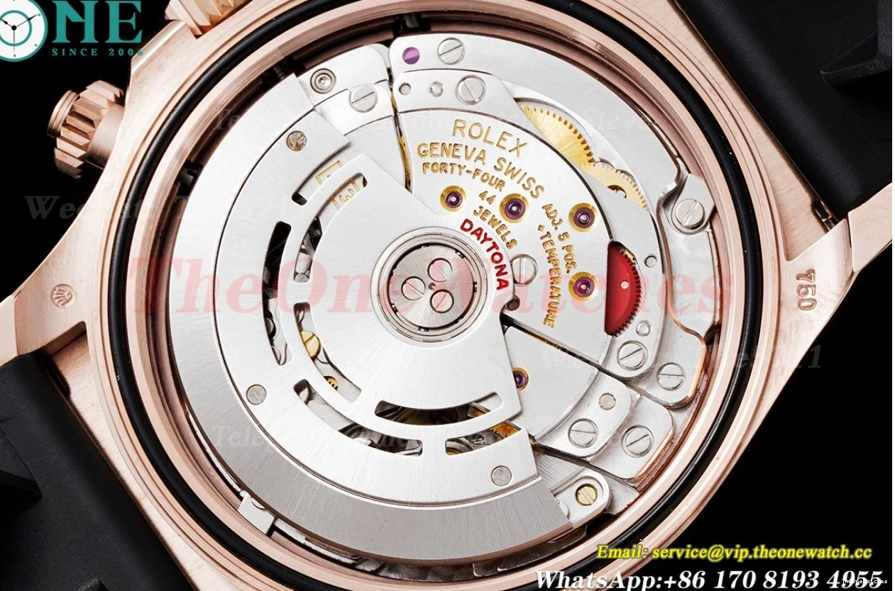 116515 Black RG KING Stk RU SA4130 40mm Daytona 0408